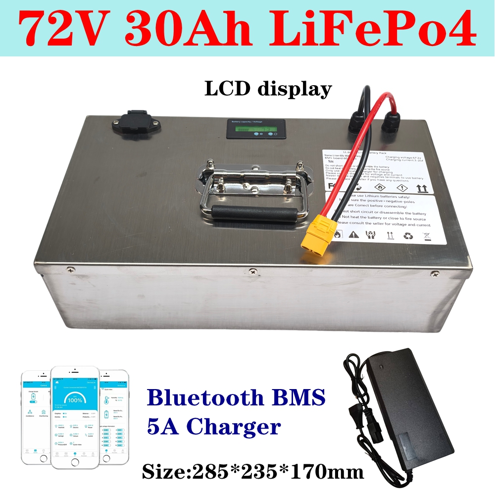 Upgraded 72V 30Ah 20Ah Lifepo4 - 72V 30Ah Lifepo4 Battery Pack ulasan dan harga