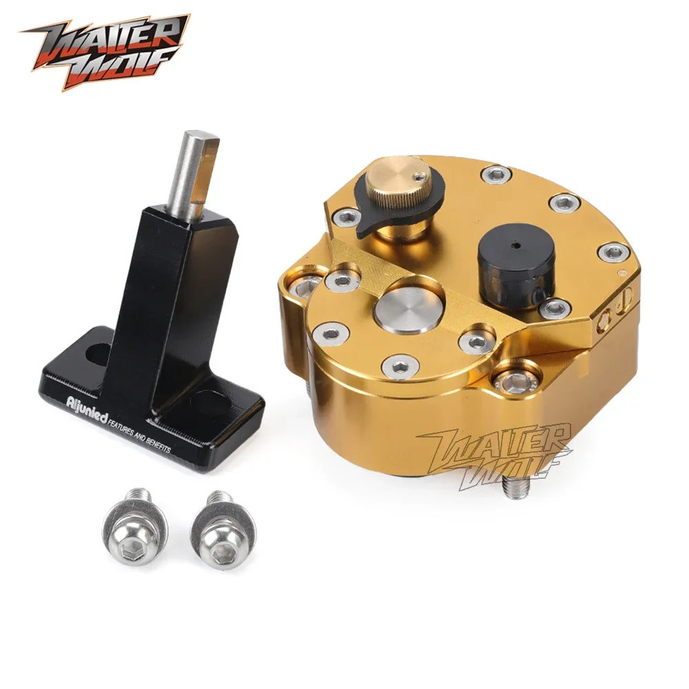 Motorcycle Steering Damper Sta - Steering Damper Stabilizer Kit Cnc ulasan dan harga