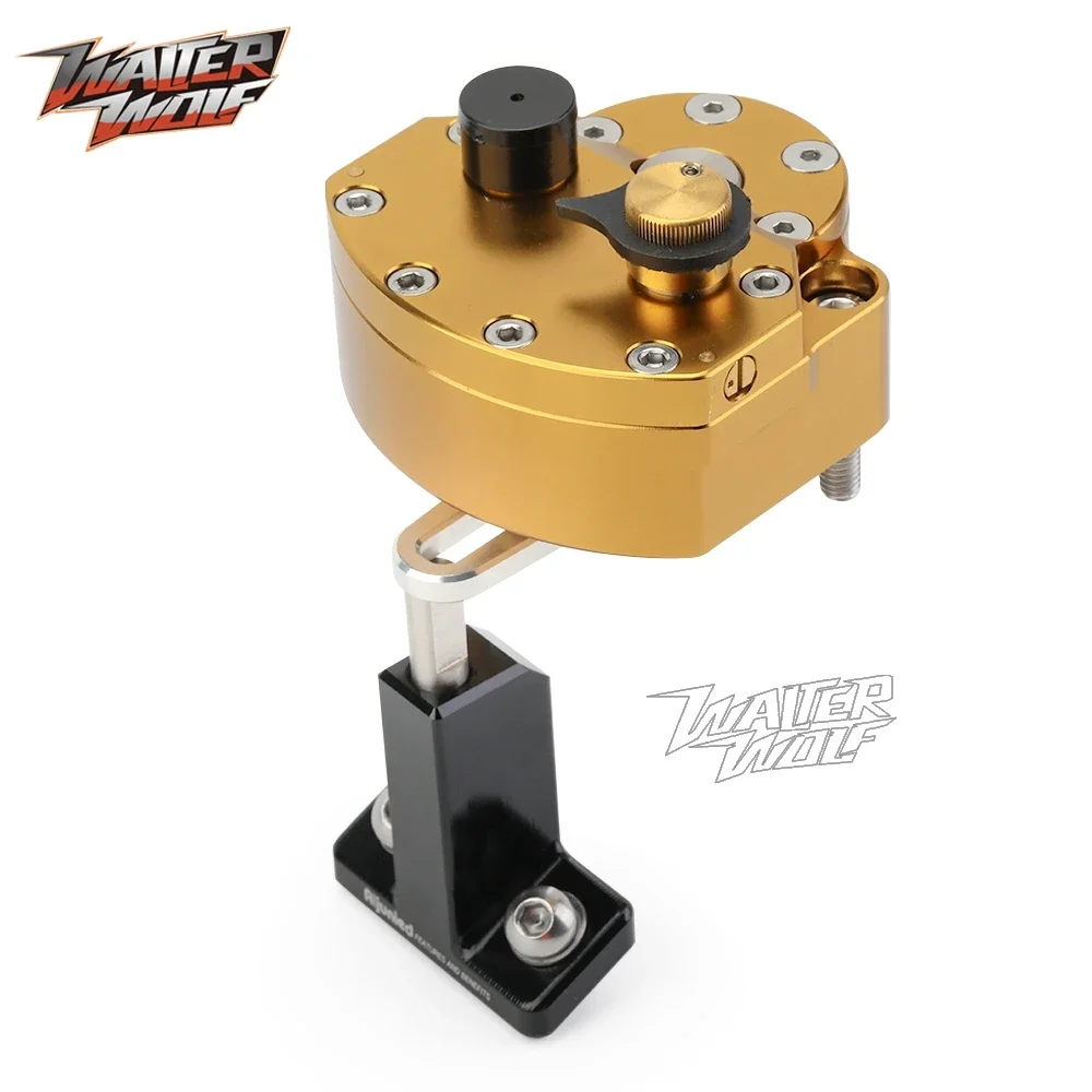Motorcycle Steering Damper Sta - Steering Damper Stabilizer Kit Cnc ulasan dan harga