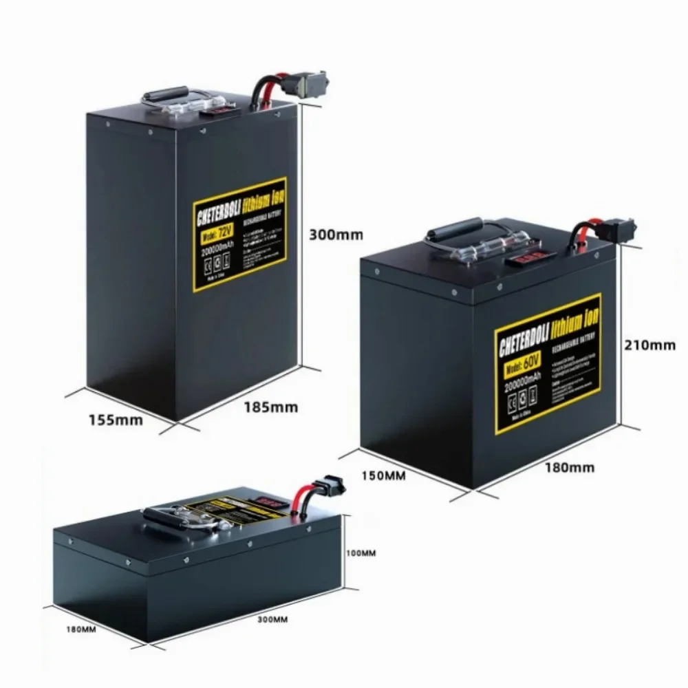 Aleaivy 60V 72V Ebike Lithium  - 72V 30Ah Lifepo4 Battery Pack ulasan dan harga