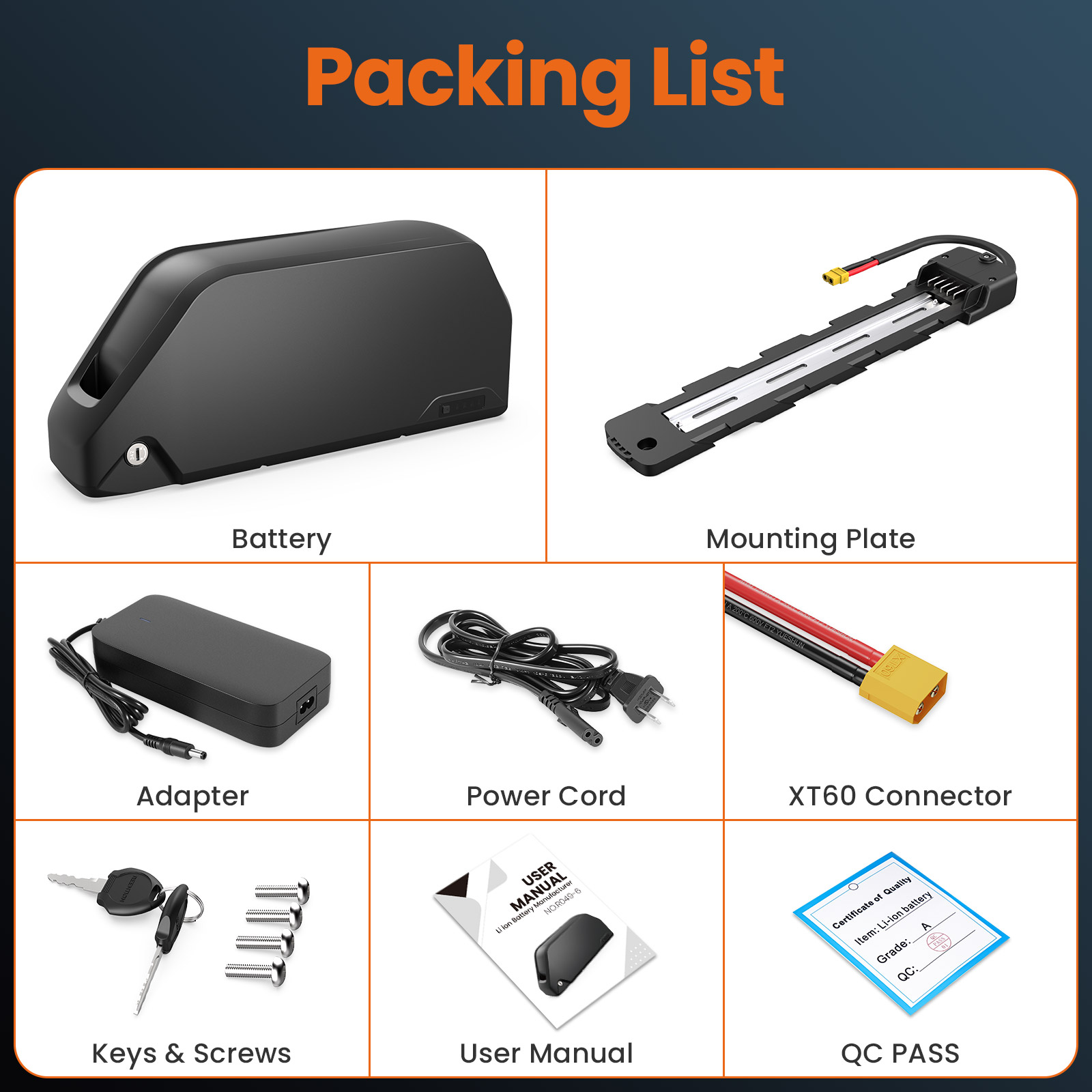 Polly Ebike Battery 48V 25AH 6 - 60V 30Ah 21700 Battery Pack ulasan dan harga