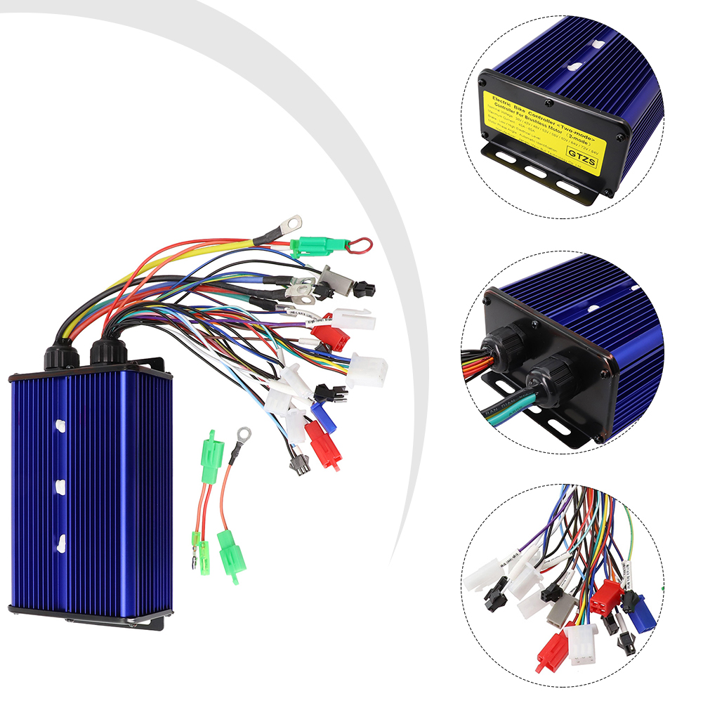 36V 48V 60V 72V 1800W Brushles - 72V 45A Dual Controller ulasan dan harga