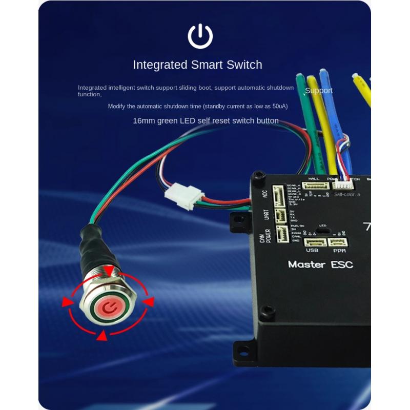 Flipsky Ft85bd Esc With Alumin - 72V 45A Dual Controller ulasan dan harga