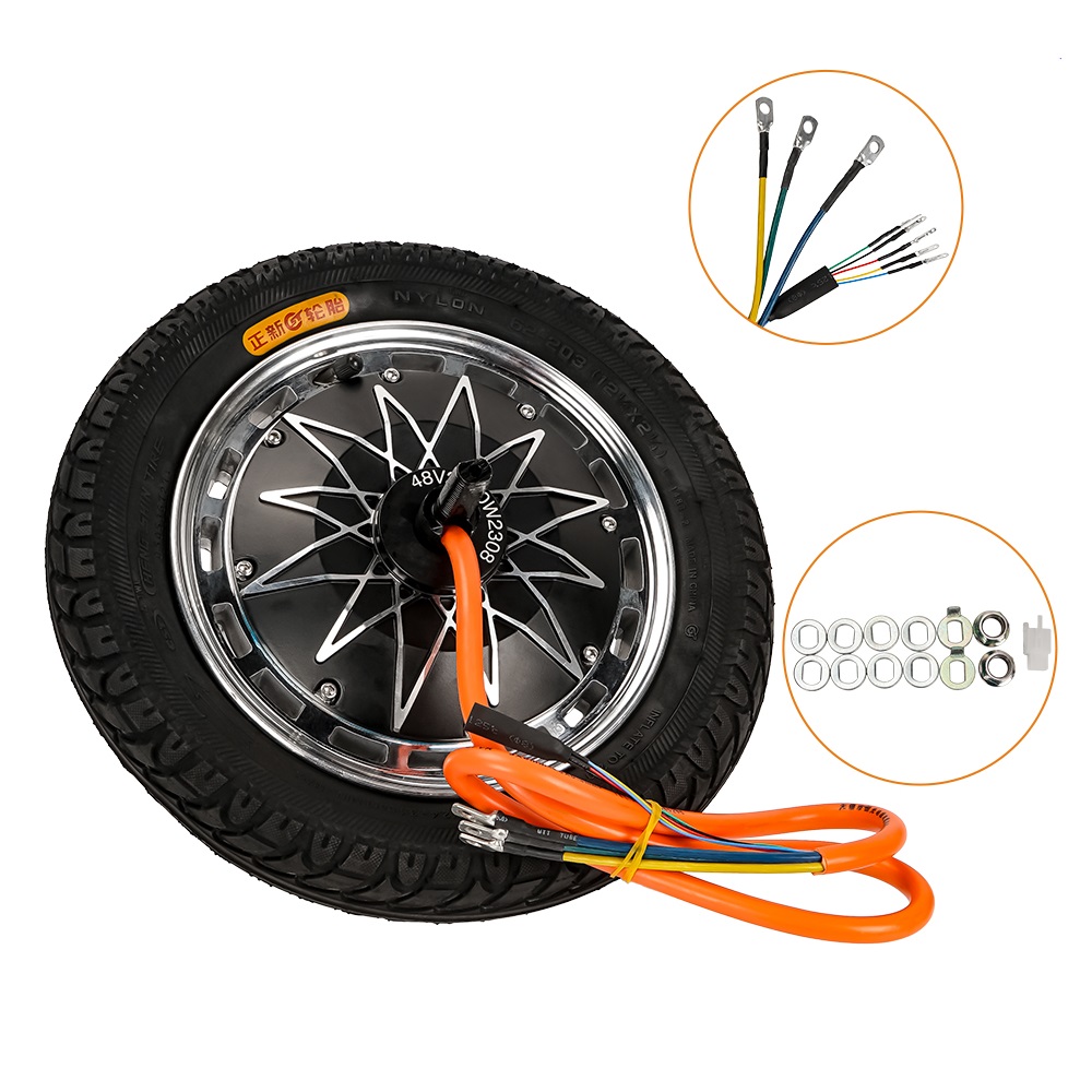 Electric Bicycle Wheel Drive M - 60V 5000W Brushless Hub Motor ulasan dan harga