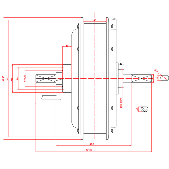 &s 1.85x19 19 Inch 60V 72V 300 - 60V 5000W Brushless Hub Motor ulasan dan harga