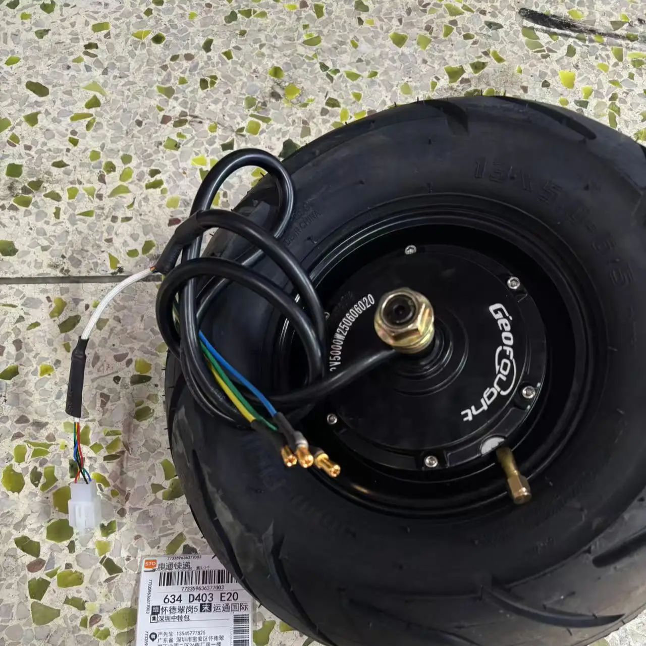 60V 72V 4000W 5000W JL Electri - 60V 5000W Brushless Hub Motor ulasan dan harga